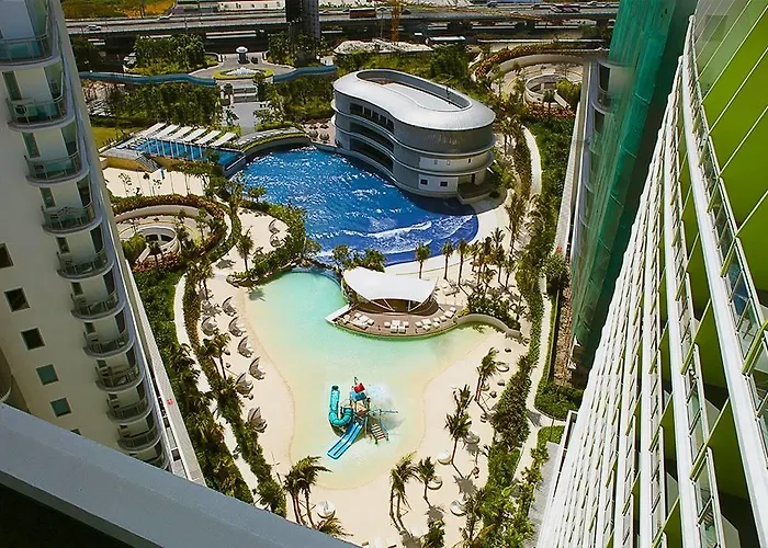 Apartment Azure C7 Balcony, Wifi, Near Mall Airport