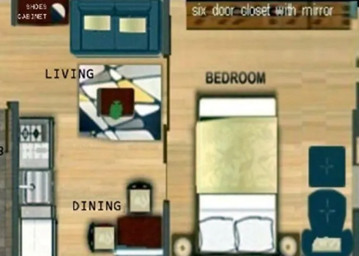 Azure C7 Balcony, Wifi, Near Mall Airport * Manila